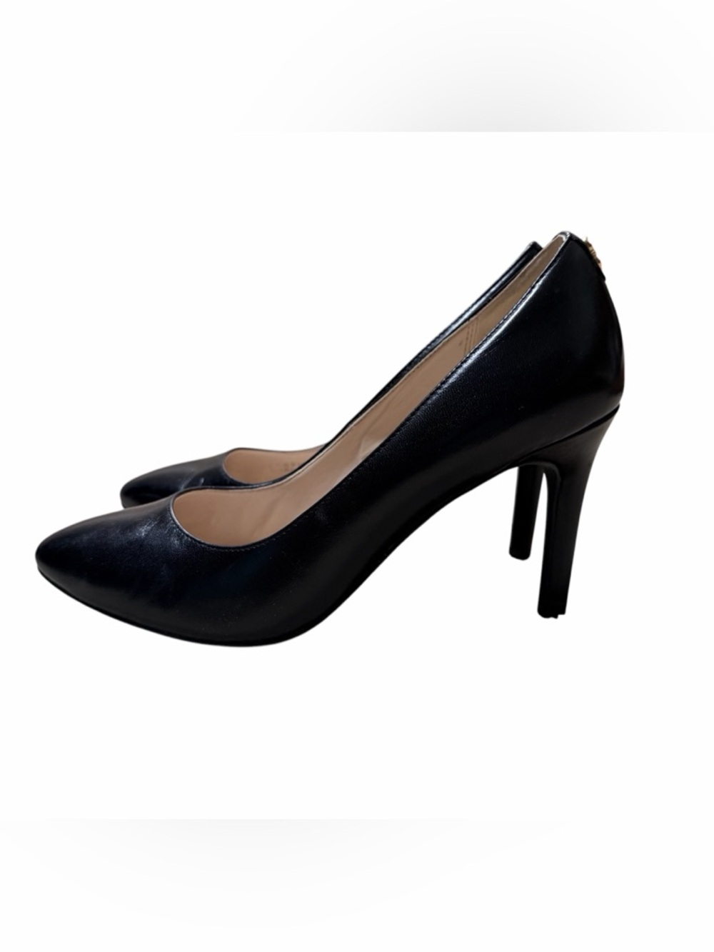 Cole Haan Black Pointed-Toe Stiletto Pumps